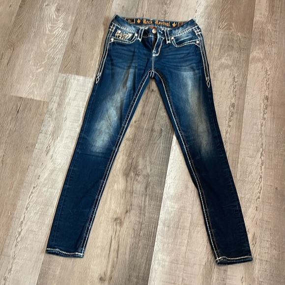 Rock revival, yui skinny jeans, size 27 - Picture 4 of 6